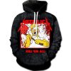 Metallica Homer Simpson Kill ‘Em All Pullover Hoodie