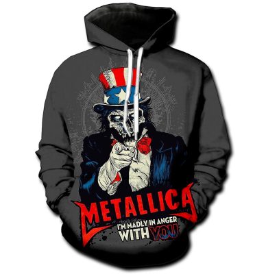 Metallica Im Madly Anger With You Pullover Hoodie