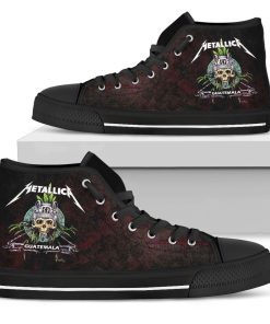 Metallica In Guatemala High Top Shoes