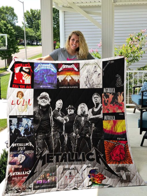 Metallica Lover Blanket Quilt CH