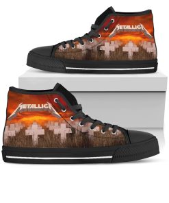 Metallica Master of Puppets High Top Shoes