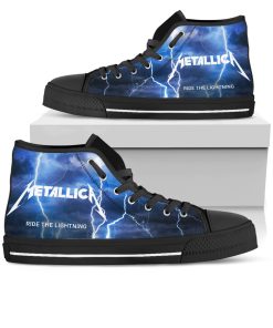 Metallica Ride the Lightning High Top Shoes