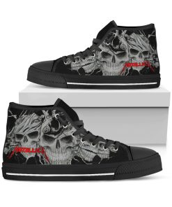 Metallica Skull High Top Shoes