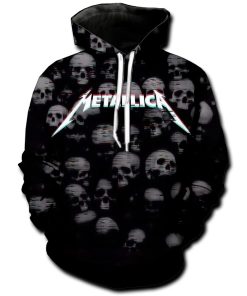 Metallica Skull Logo Pullover Hoodie