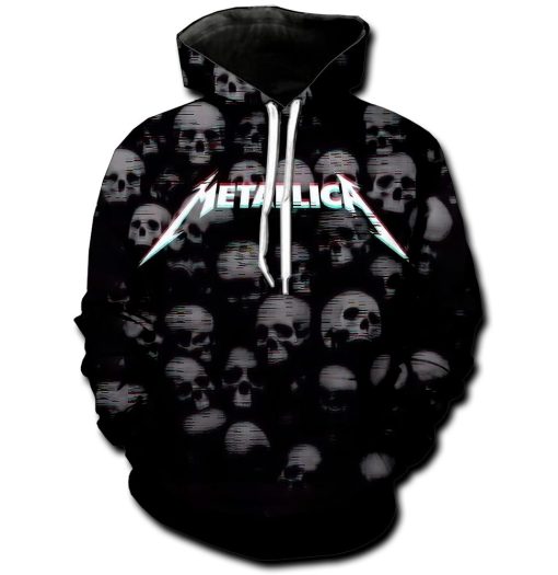 Metallica Skull Logo Pullover Hoodie