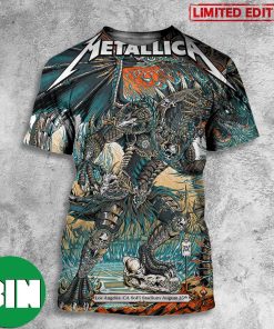 Metallica T-Shirt World Tour No Repeat Weekend August 3D T-Shirt