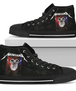 Metallica Tour Rock Festival High Top Shoes