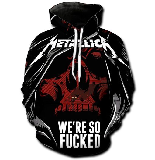 Metallica We’re So Fucked Pullover Hoodie