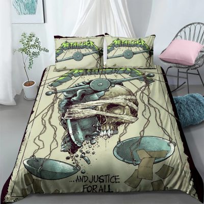 Metallica And Justice For All Bedding Set