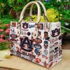 Auburn Tigers Leather Handbag For Women Gift