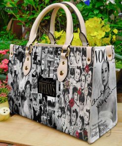 Audrey Hepburn Leather Handbag For Women Gift