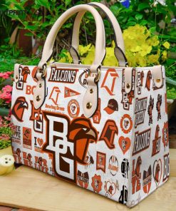 Bowling Green Falcons Leather Handbag For Women Gift