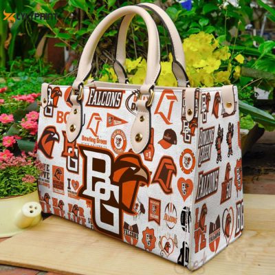 Bowling Green Falcons Leather Handbag For Women Gift