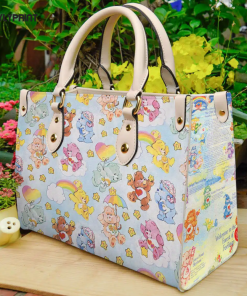 Care Bears Leather Handbag For Women Gift