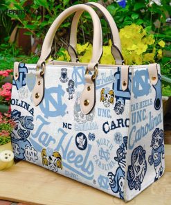 Carolina Tar Heels Leather Handbag For Women Gift