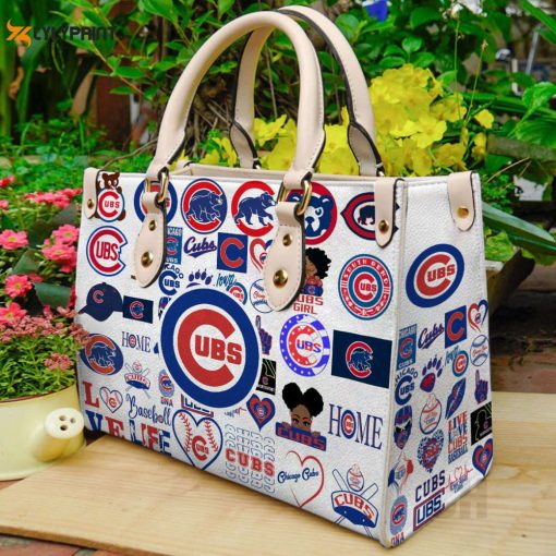 Chicago Cubs 1 Leather Handbag For Women Gift