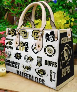 Colorado Buffaloes Leather Handbag For Women Gift