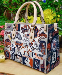 Detroit Tigers 1 Leather Handbag For Women Gift_1