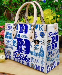 Duke Blue Devils 1 Leather Handbag For Women Gift