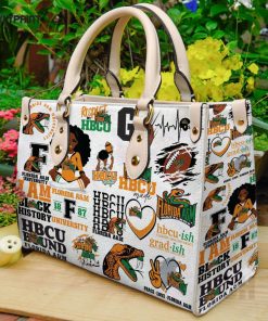 Florida A&M Rattlers 1 Leather Handbag