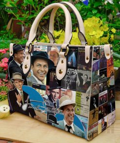 Frank Sinatra 2 Leather Handbag For Women Gift_1