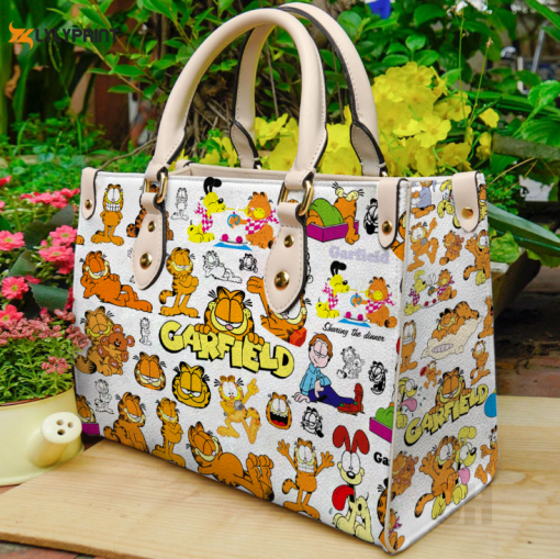 Garfield 3 Leather Handbag Gift For Women