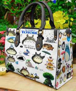 Ghibli Leather Handbag For Women Gift