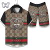 Gucci Luxury Hawaiian Shirt & Short Set Mura1010