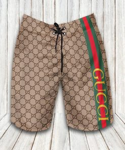 Gucci Luxury Hawaiian Shirt & Short Set Mura1058