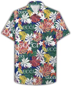 Gucci Luxury Hawaiian Shirt & Short Set Mura1067