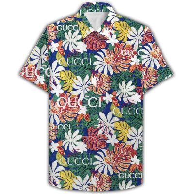 Gucci Luxury Hawaiian Shirt & Short Set Mura1067