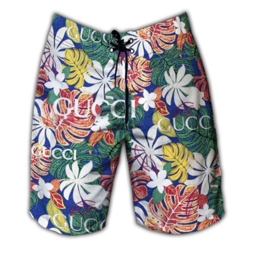 Gucci Luxury Hawaiian Shirt & Short Set Mura1067