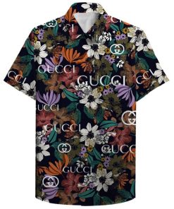 Gucci Luxury Hawaiian Shirt & Short Set LMura1071