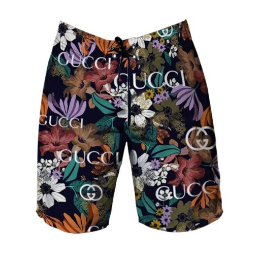 Gucci Luxury Hawaiian Shirt & Short Set LMura1071