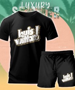 LV Combo Unisex T-Shirt & Short Limited Luxury Outfit Mura1152