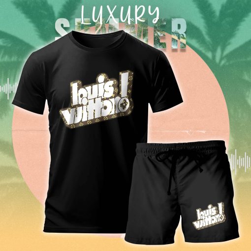 LV Combo Unisex T-Shirt & Short Limited Luxury Outfit Mura1152
