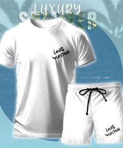 LV Combo Unisex T-Shirt & Short Limited Luxury Outfit Mura1154