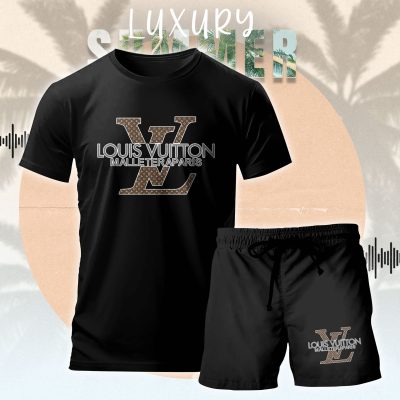 LV Combo Unisex T-Shirt & Short Limited Luxury Outfit Mura1155