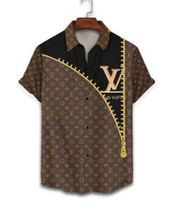 LV Louis Vuitton Luxury Hawaiian Shirt & Short Set Mura1145