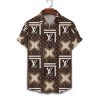 LV Louis Vuitton Luxury Hawaiian Shirt & Short Set Mura1149