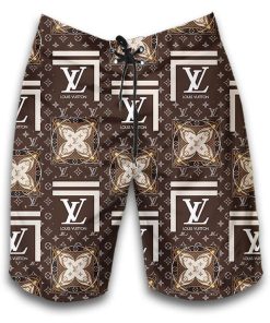 LV Louis Vuitton Luxury Hawaiian Shirt & Short Set Mura1149