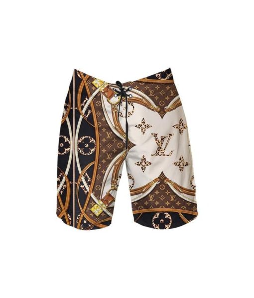 LV Louis Vuitton Luxury Hawaiian Shirt & Short Set Mura1169