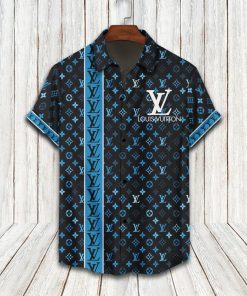 LV Louis Vuitton Luxury Hawaiian Shirt & Short Set Mura1195