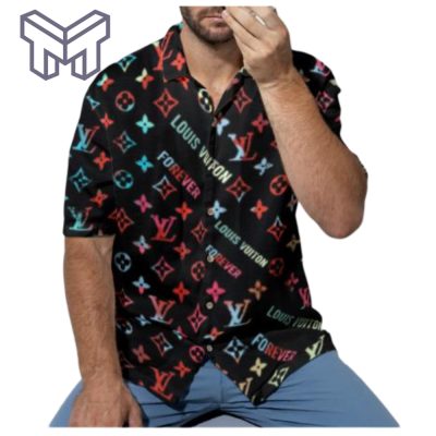 Louis Vuitton Hawaiian Shirt, Hawaiian Shirts For Men, Louis Vuitton button Shirt – dn18869