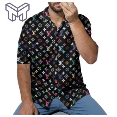 Louis Vuitton Hawaiian Shirt, Hawaiian Shirts For Men, Louis Vuitton button Shirt – dn18874