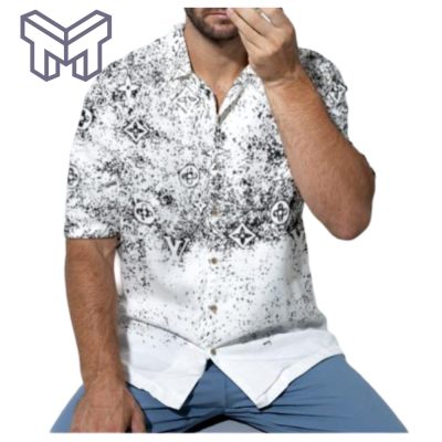 Louis Vuitton Hawaiian Shirt, Hawaiian Shirts For Men, Louis Vuitton button Shirt – dn18885