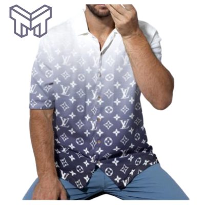 Louis Vuitton Hawaiian Shirt, Hawaiian Shirts For Men, Louis Vuitton button Shirt – dn18886