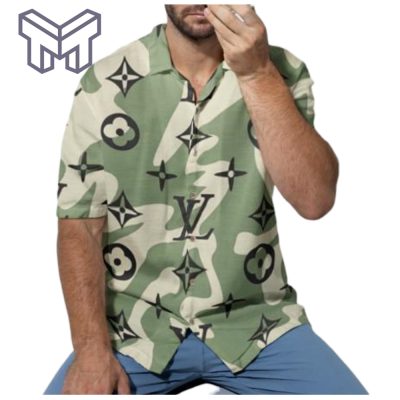 Louis Vuitton Hawaiian Shirt, Hawaiian Shirts For Men, Louis Vuitton button Shirt – dn18896