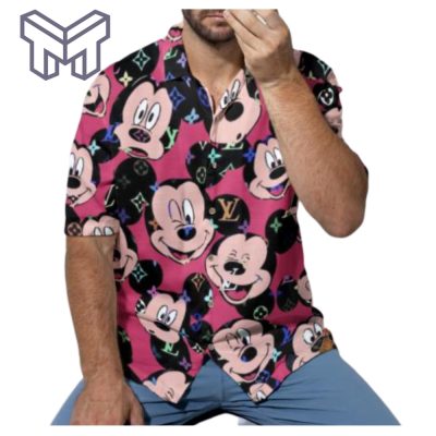 Louis Vuitton Hawaiian Shirt, Hawaiian Shirts For Men, Louis Vuitton button Shirt – dn18897