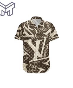 Louis Vuitton Hawaiian Shirt, Hawaiian Shirts For Men, Louis Vuitton button Shirt – lnt0000019721221232